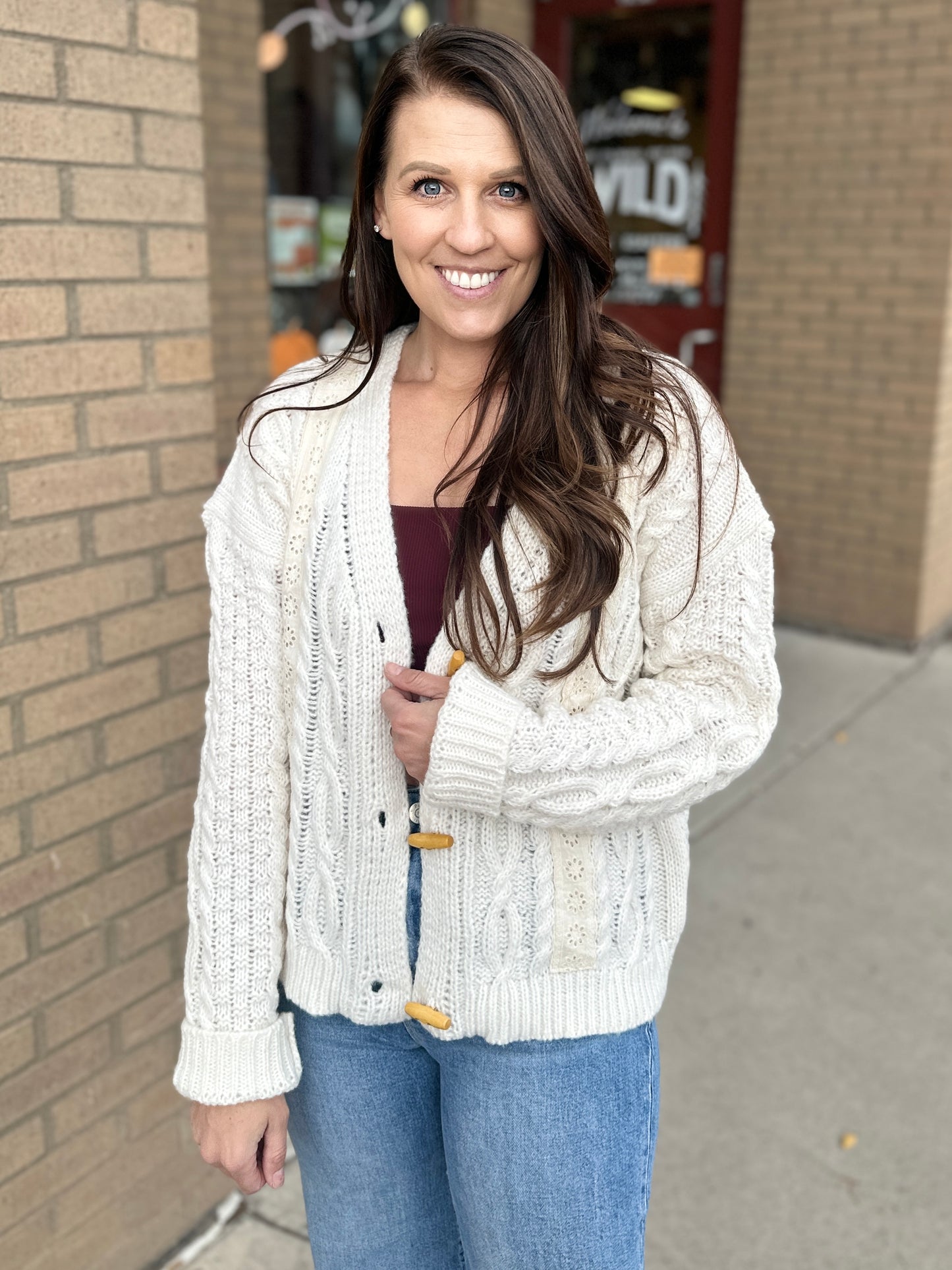 Cable Knit Cardigan