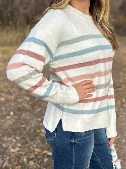 Cozy Stripe Sweater