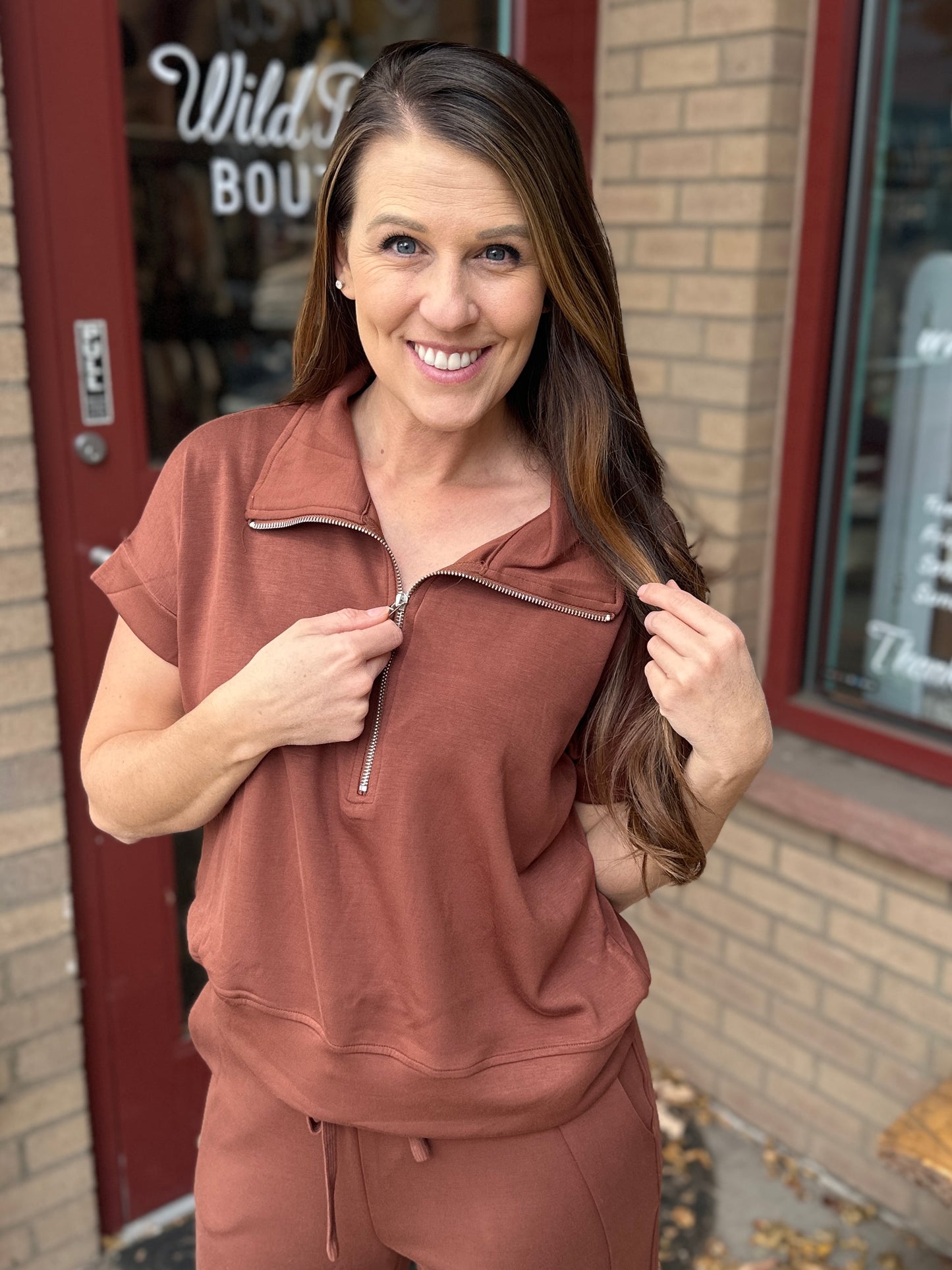 Butter Soft 3/4 Zip Scuba