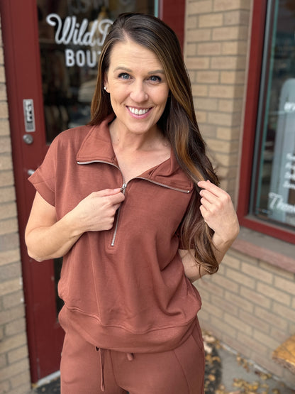 Butter Soft 3/4 Zip Scuba