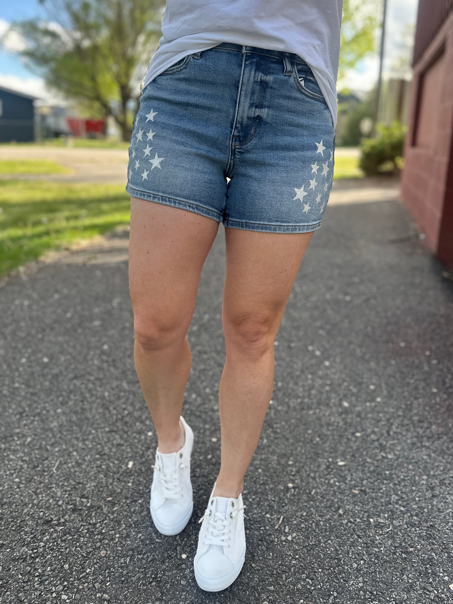 Silver Star Shorts