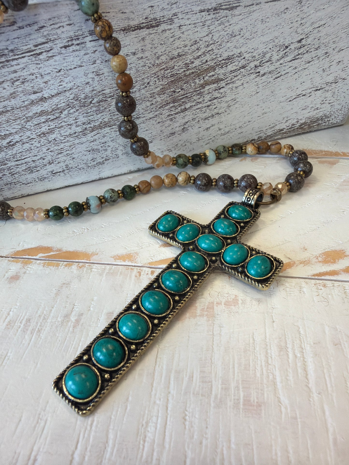 Genesis Cross Necklace