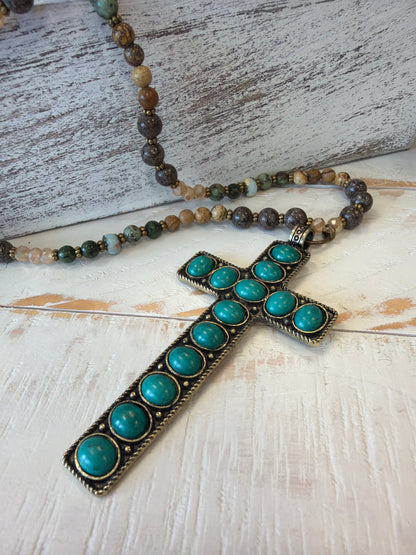 Genesis Cross Necklace