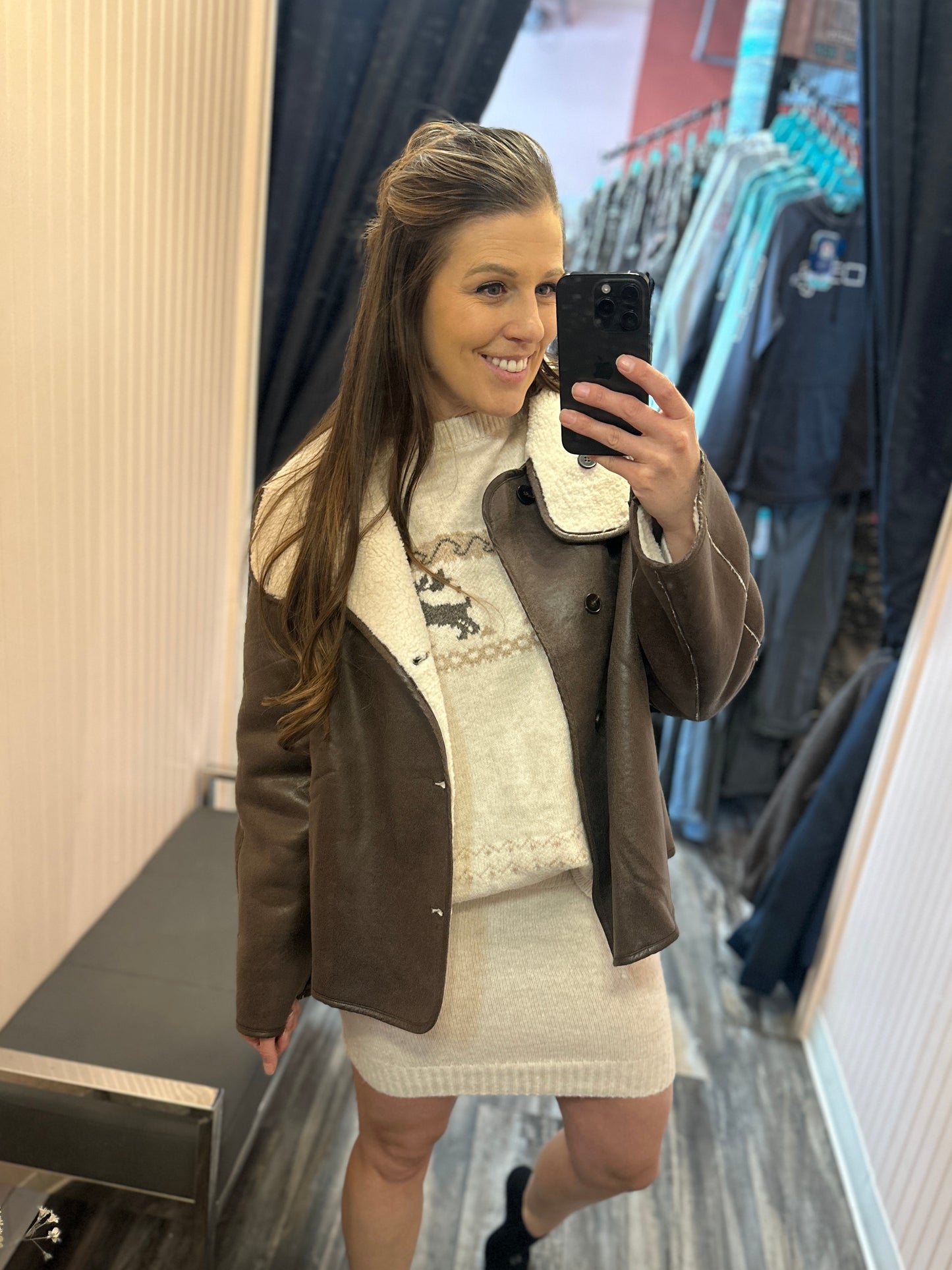 Reversible Oversized Jacket