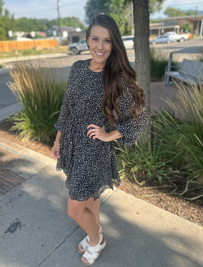 Chiffon Midi Dress