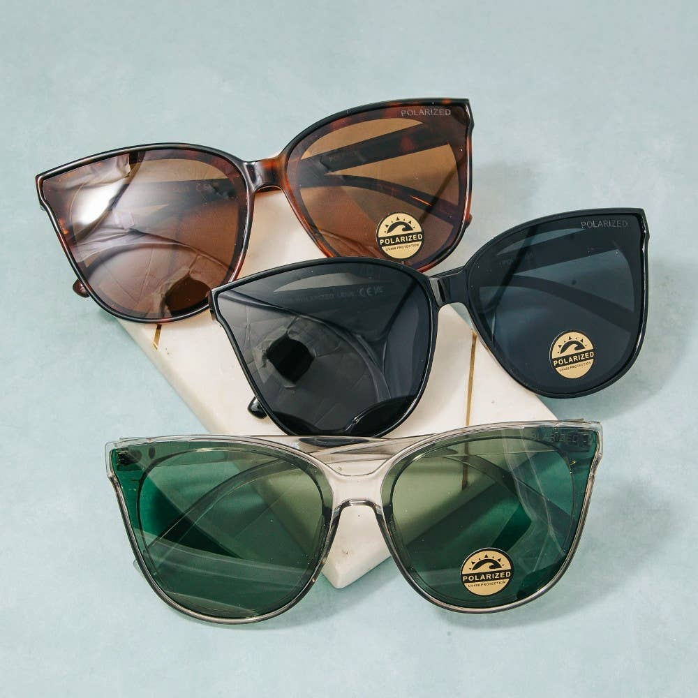 Oversized Polarized Sunglasses