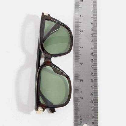 Square Flat Top Sunglasses Set