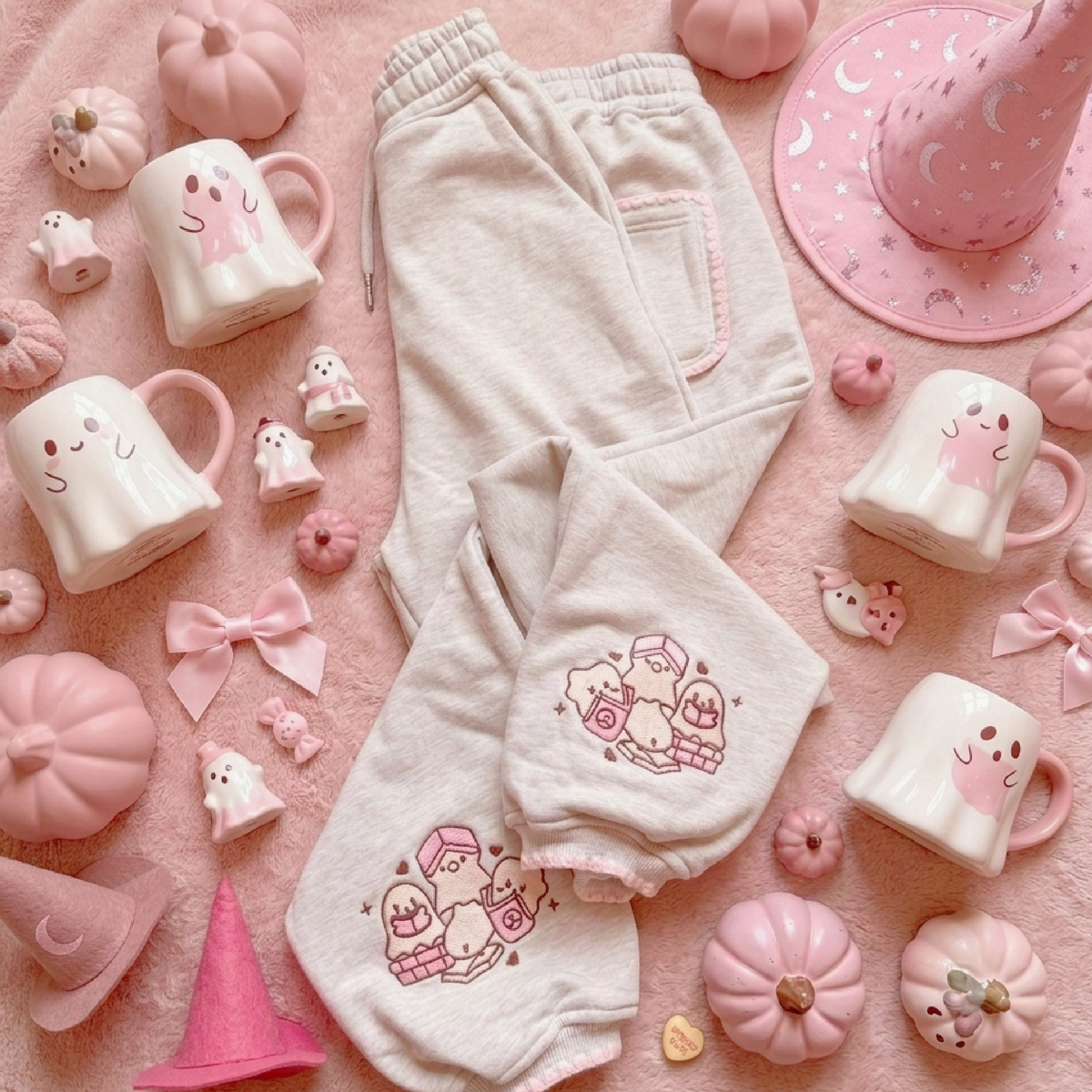 Pink Boo Book Club™ Sweat Set