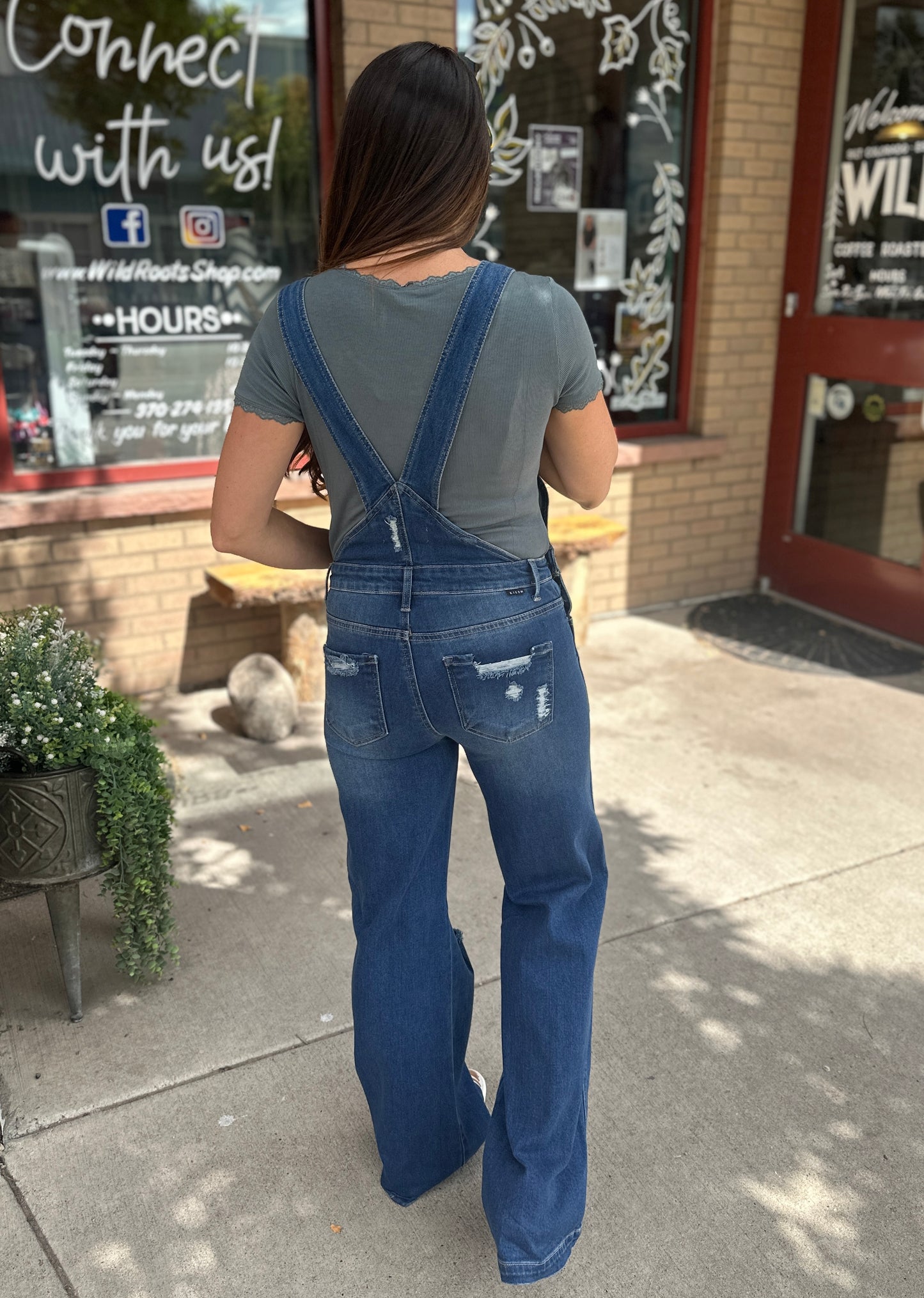 Tori Patch Pocket Overalls