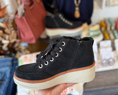 Camden 2 Black Bootie