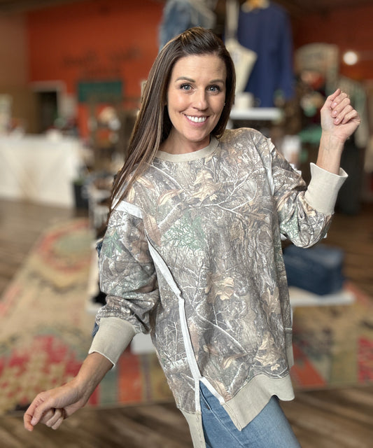 Camo Classic Crew Pullover