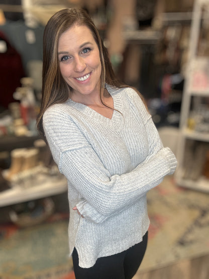 Chunky Yarn Pullover Sweater