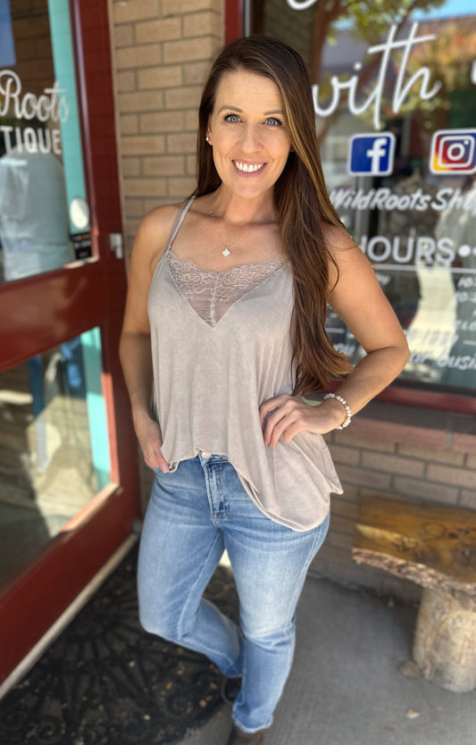 Front Lace Cami