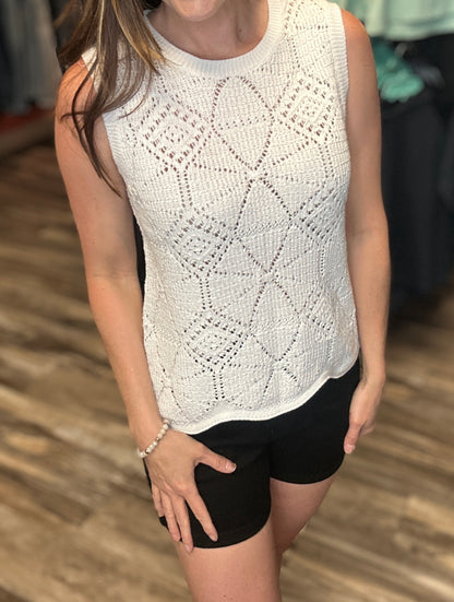 Crochet Sleeveless Tank