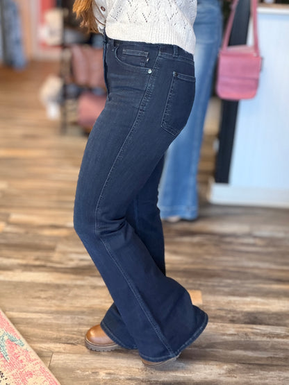 Dark Indigo Flare Ali Jeans