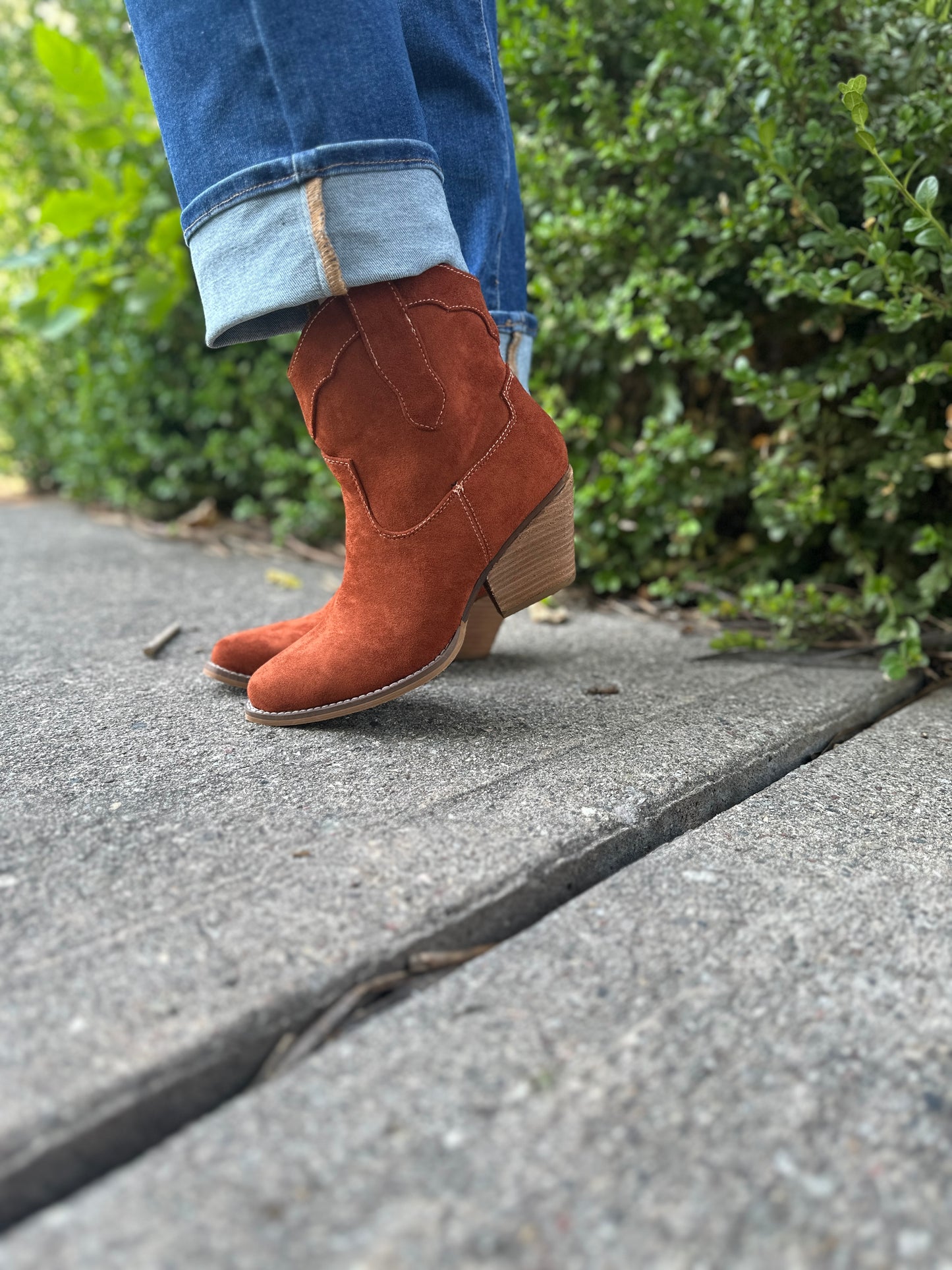 Deirdra Suede Ankle Boot