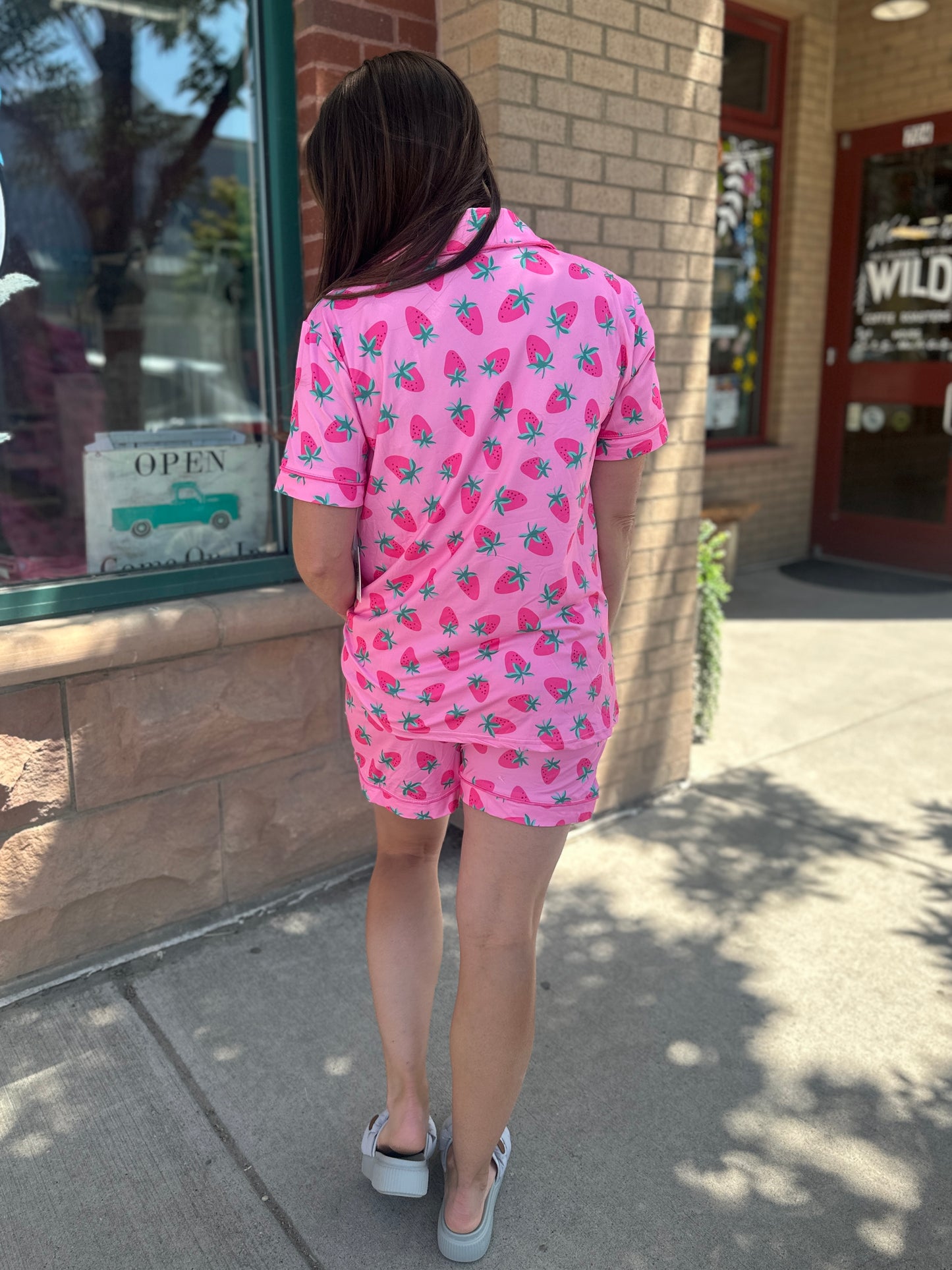 Pink Strawberry Lounge Set