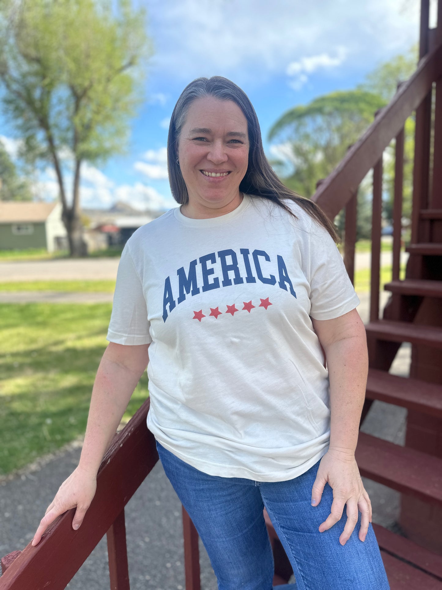 America Stars Short Sleeve