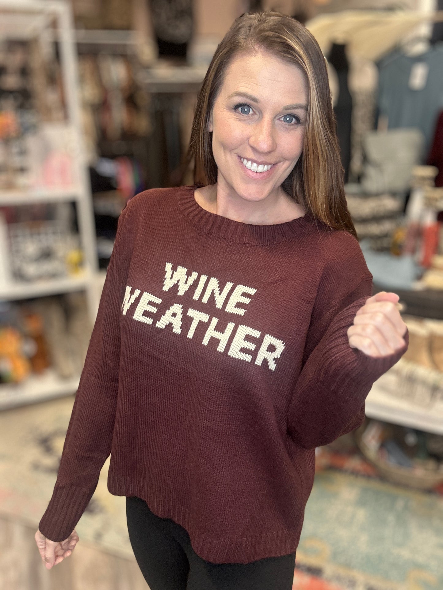 Wine Weather Sweatshirt