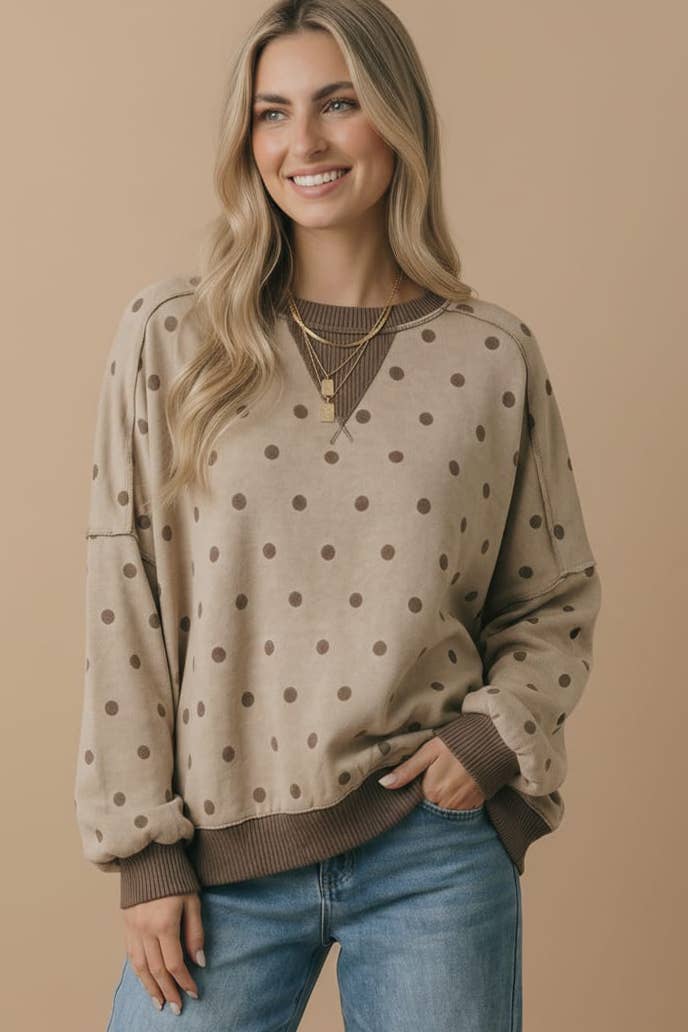 Polka Dot Sweater