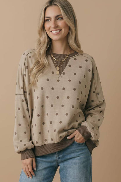 Polka Dot Sweater