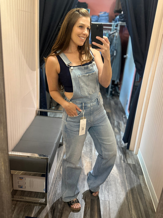 Stacy Wide Leg Overalls