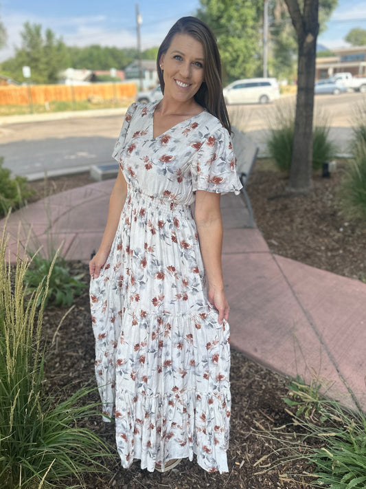 Copper Blossom Maxi