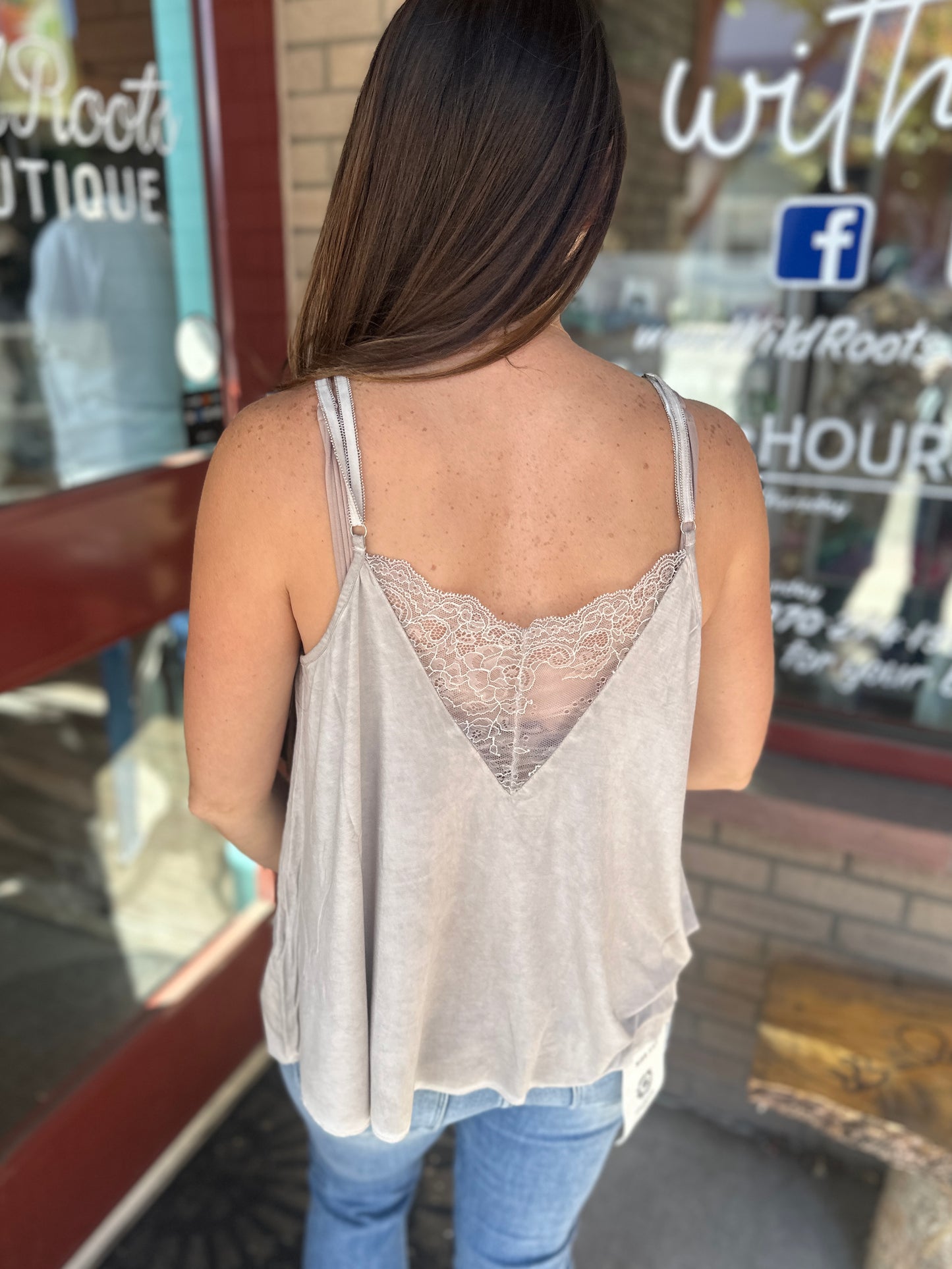 Front Lace Cami