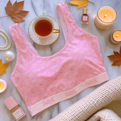 Pink Bows Arya Bralette