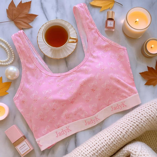 Pink Bows Arya Bralette