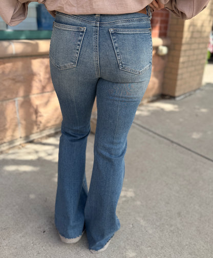 Amara Front Flap Pocket Flares
