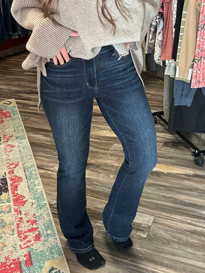 April Dark Bootcut Jeans