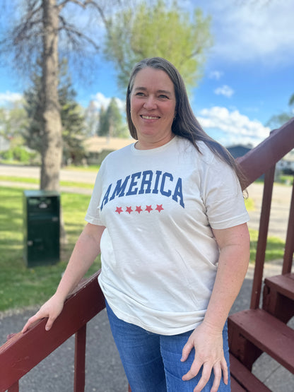 America Stars Short Sleeve