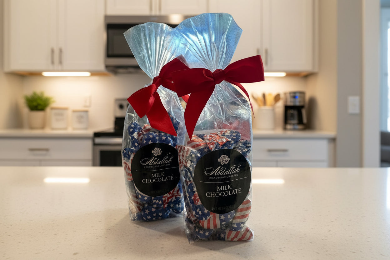 Milk Chocolate USA Heart