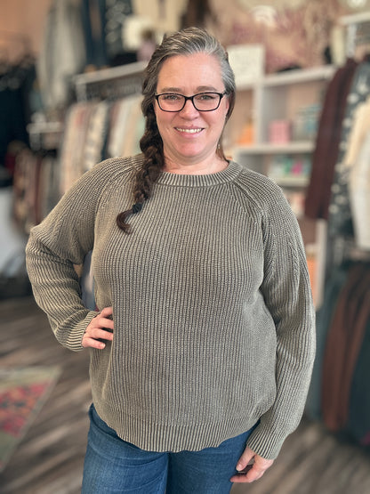 Yarn Knit Sweater Pullover