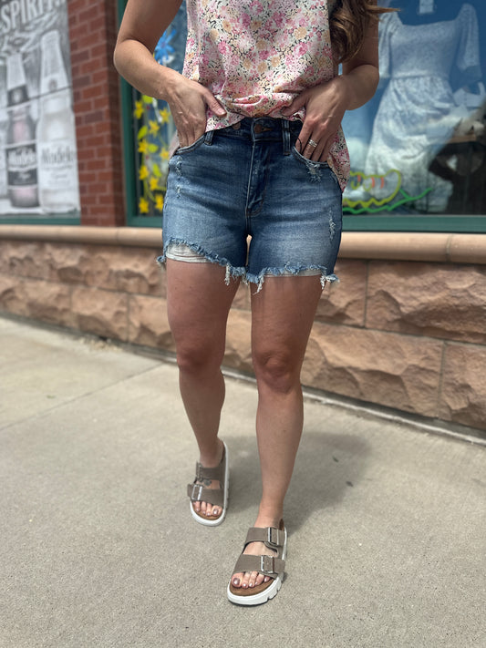 Erin Double Button Short