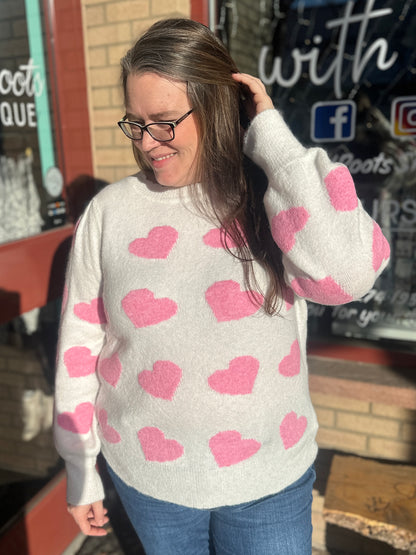 Sweetheart Sweater