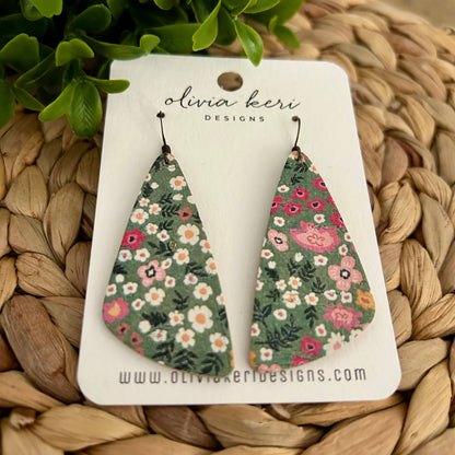 Zoe - Green & Pink Floral