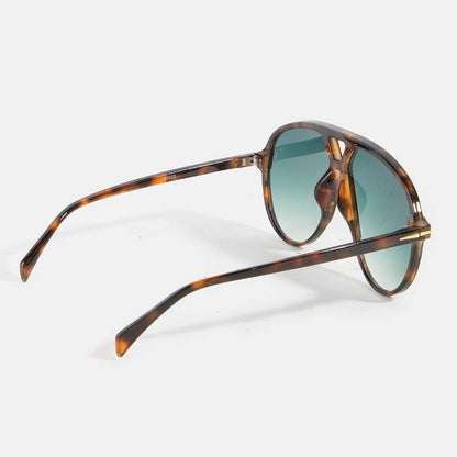 Aviator Shield Sunglasses Set