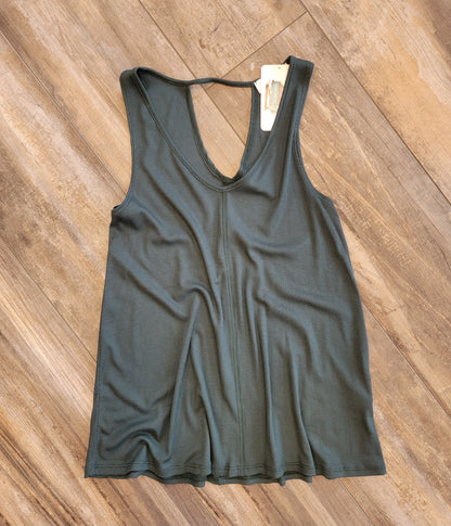 Ribbed Keyhole Tank