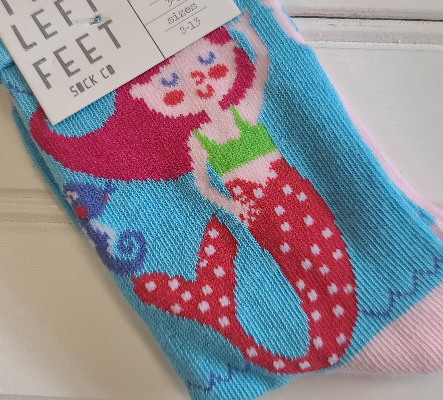 Two Left Feet Kids Socks/Age 7-10