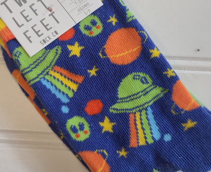 Two Left Feet Kids Socks/Age 7-10