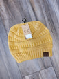 Solid Ribbed Knit C.C. Beanie