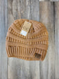 Solid Ribbed Knit C.C. Beanie