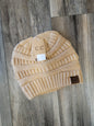 Solid Ribbed Knit C.C. Beanie