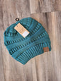 Solid Ribbed Knit C.C. Beanie