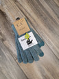 Heathered Knit Smart Tip Gloves