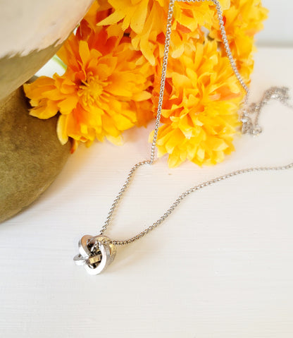 Silver Knot Necklace