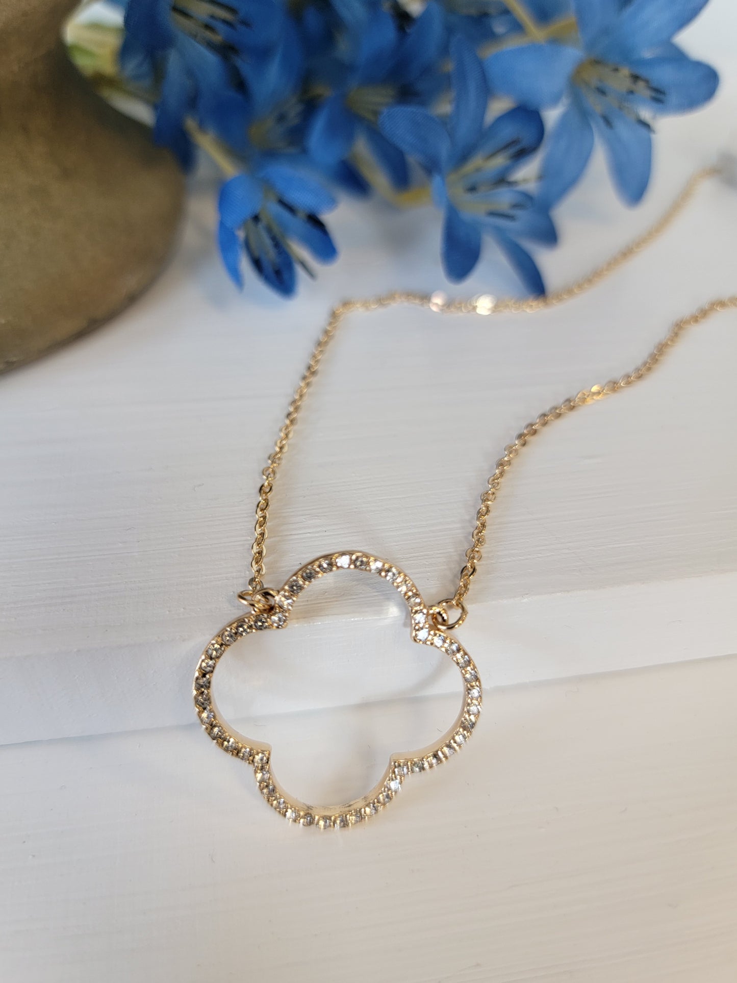 Open Clover Necklace