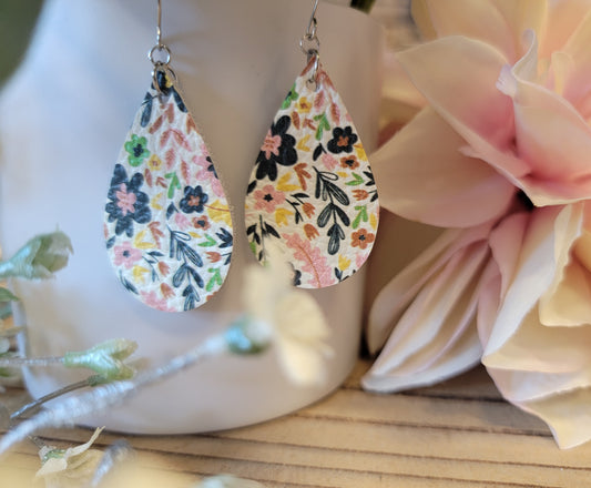 Gentle Summer Teardrop Earrings